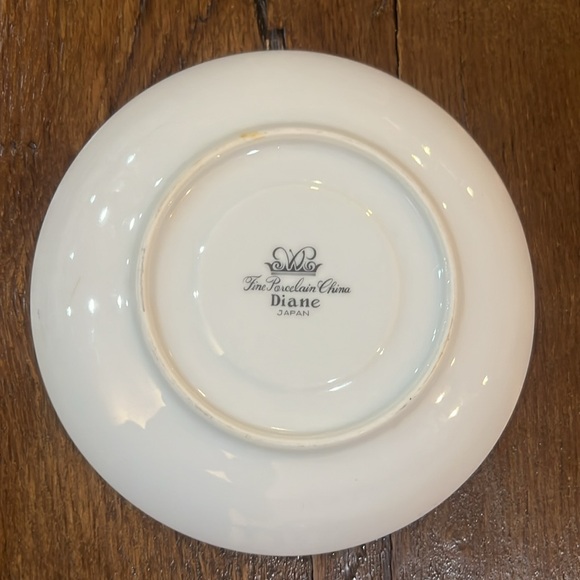 Diane Fine Porcelain China Saucer   Japan - Picture 3 of 5